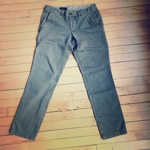 Olive Green J. Crew chinos